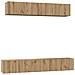 Set di mobili TV 5 pcs rovere artigianale Media 80 x 30 x 30 cm - Foto miniatura 1