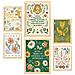 Set Di 6 Stampe Stampa Con Gentilezza Nelle Cornici Decorative Brillanti E Alla Moda Per La Tua Casa. Stampa Artistica Da Parete A3 & A4 Telaio In Legno Chiaro - Foto miniatura 1