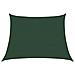 Vela Parasole 160 g/m² Trapezio Verde Scuro 4/5x3 m in HDPE - Foto miniatura 1