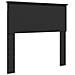 Letto con Contenitore Nero 90 x 190 cm Legno multistrato - Foto miniatura 7