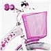 Sch Pink Love 20"" - Bicicletta Per Bambine (6-10 Anni), Ruote 20"", Telaio Acciaio, Con Accessori - Colore Bianco - Foto miniatura 2