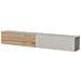 Sindia - Mobile Porta Tv Un Ripiano, 200x29.8x30.5h Cm Beige - Foto miniatura 1