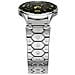 Cinturino In Acciaio Inossidabile Solido Hex Titan Universale Compatibile Con Samsung Galaxy Watch7/6 Silver 20 Mm - Foto miniatura 2