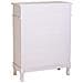 Console In Legno Bianco Con 2 Cassetti E 2 Porte 80x38x110,5h Cm - Foto miniatura 4