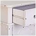Console In Legno Bianco Con 2 Cassetti E 2 Porte 80x38x110,5h Cm - Foto miniatura 6