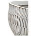 Vaso Decorativo Vkh669-bianco-poliresina-30,5x30,5x24,5 Cm - Foto miniatura 2