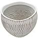 Vaso Decorativo Vkh669-bianco-poliresina-30,5x30,5x24,5 Cm - Foto miniatura 3