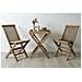 Tavolino Ronda-marrone-legno-39x29x49,5 Cm - Foto miniatura 5