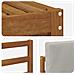 Set divani con cuscino 8 pcs Grigio Naturale e Chiaro - Foto miniatura 6