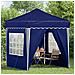 Tenda per feste a pop-up 195 x 195 x 245 cm Blu Tessuto Oxford - Foto miniatura 3