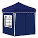 Tenda per feste a pop-up 195 x 195 x 245 cm Blu Tessuto Oxford - Foto miniatura 5