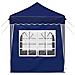 Tenda per feste a pop-up 195 x 195 x 245 cm Blu Tessuto Oxford - Foto miniatura 8