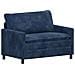 Divano Blu navy 126 x 81 x 87,5 cm Poliestere - Foto miniatura 1