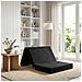 Divano Letto Pieghevole 90 x 67 x 45 cm Nero - Foto miniatura 2