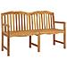 Panchina in legno intagliata a mano Naturale 155 x 60 x 94 cm - Foto miniatura 3