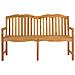 Panchina in legno intagliata a mano Naturale 155 x 60 x 94 cm - Foto miniatura 4