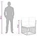 Set Divano da Giardino 7 pcs Nero polyrattan - Foto miniatura 8