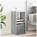 Comodino con cassetto 2 pcs Grigio Sonoma 30,5 x 27 x 59,5 cm - Foto miniatura 4