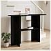 Tavolo consolle Rovere Nero 100 x 30 x 75 cm - Foto miniatura 4
