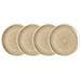 Piatto Piano Collezione Viola In Gres ø27 cm — Set di 4 Beige - Foto miniatura 2