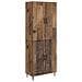 Set di armadi 2 pcs 66 x 34,5 x 89,5 cm Legno ingegnerizzato - Foto miniatura 1