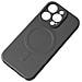 Custodia In Silicone Compatibile Con Magsafe Per Iphone 15 Plus - Nera - Foto miniatura 2