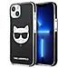 Karl Lagerfeld Klhcp13stpeck Iphone 13 Mini 5,4 Custodia Nera /nera Choupette Head - Foto miniatura 1