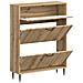 Mobile per scarpe HAARLEM 78 x 24 x 103 cm Legno ingegnerizzato - Foto miniatura 3