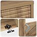 Mobile per scarpe HAARLEM 78 x 24 x 103 cm Legno ingegnerizzato - Foto miniatura 7