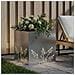 Vaso da giardino Argento 50 x 50 x 49 cm Acciaio zincato - Foto miniatura 3