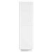 Credenza Bianco Lucido 79 x 41 x 151 cm Legno ingegnerizzato - Foto miniatura 5