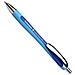 confezione da 5 pezzi - penna a sfera a scatto slider rave xb blu - Foto miniatura 2