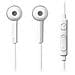 Auricolari Colore Bianco - Foto miniatura 1