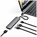 Adattatore Usb-c Multiport Hdmi-2usb-usbc 4k Spacegray - Foto miniatura 5