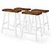 Set Tavolo Da Bar E Sgabelli 5 Pz In Legno Massello - Foto miniatura 6