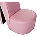 Poltrona A Forma Di Scarpa Con Tacco In Similpelle Rosa - Foto miniatura 6