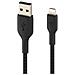 Cavo da Lightning a USB per iPhone 2m Colore Nero - Foto miniatura 2