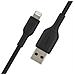Cavo da Lightning a USB per iPhone 2m Colore Nero - Foto miniatura 4