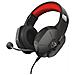 GXT 323 Carus Cuffia Gaming Stereo Padiglione Auricolare Cablato con Microfono Integrato Colore Nero / Rosso - Foto miniatura 3