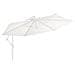 Telo di Ricambio per Ombrellone Bianco Sabbia 350 cm - Foto miniatura 2