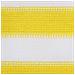Paravento da Balcone Giallo e Bianco 120x500 cm in HDPE - Foto miniatura 2