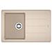Lavello BFG61178OA 1 Vasca Gocciolatoio Reversibile Dimensioni 78 x 50 cm Colore Avena Serie Boston - Foto miniatura 1