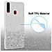 Custodia Compatibile Con Samsung Galaxy A20s In Trasparente Con Glitter - Coperchio Protettivo In Silicone Tpu Flessibile Con Glitter Scintillanti - Foto miniatura 4