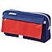 50022021 Astuccio Per Matita Astuccio Portamatite Poliestere Blu, Rosso - Foto miniatura 1