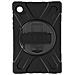 Custodia Samsung Tab A8 10.5 Ibrida Maniglia Rotante Supporto Nero - Foto miniatura 1