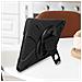 Custodia Samsung Tab A8 10.5 Ibrida Maniglia Rotante Supporto Nero - Foto miniatura 4