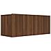Mobile Tv Rovere Marrone 80x30x30 Cm In Legno Multistrato - Foto miniatura 1