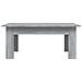 Tavolino Da Salotto Grigio Sonoma 100x60x42cm Legno Multistrato - Foto miniatura 3