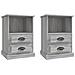 Comodini 2 Pz Grigio Sonoma 43x36x60 Cm - Foto miniatura 2