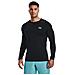 Heatgear Fitted Long Sleeve 1361506-001, Uomini, Nero, L - Foto miniatura 1